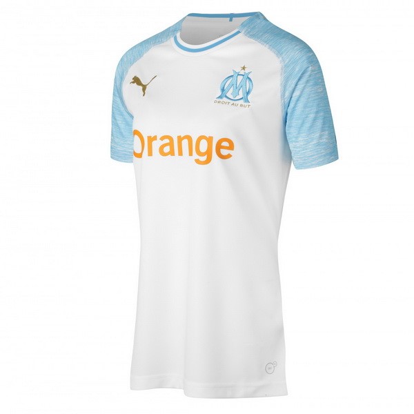 Camiseta Marsella 1ª Mujer 2018-2019 Blanco